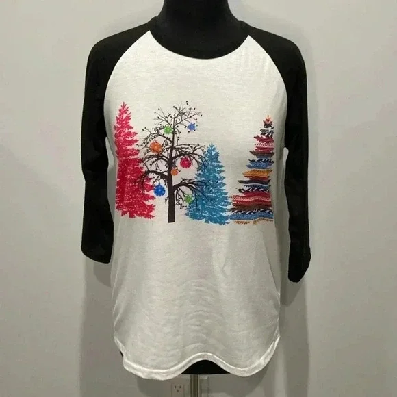 Festive Tree Shirt - Picture 1 of 6